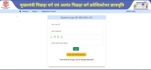Step 2: Login and Fill the Application Form