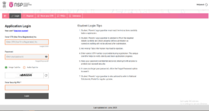 STEP 2: Login & Apply Online