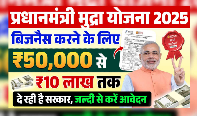 PM Mudra Loan Yojana 2025 Thumbnail