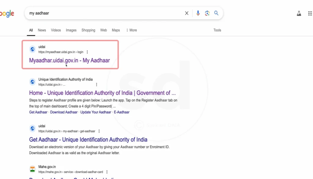 PVC aadhaar card online order process