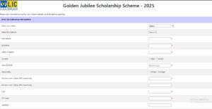 LIC Golden Jubilee Scholarship Scheme 2025