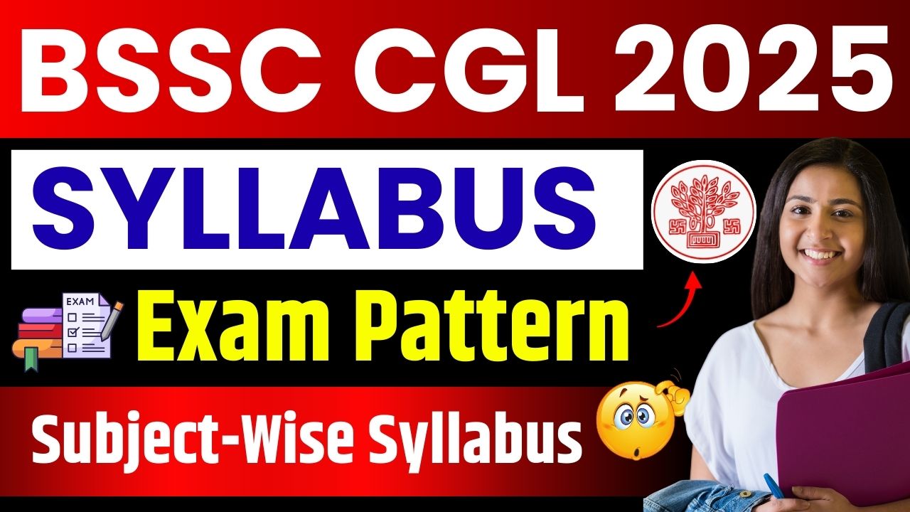 BSSC CGL Syllabus 2025