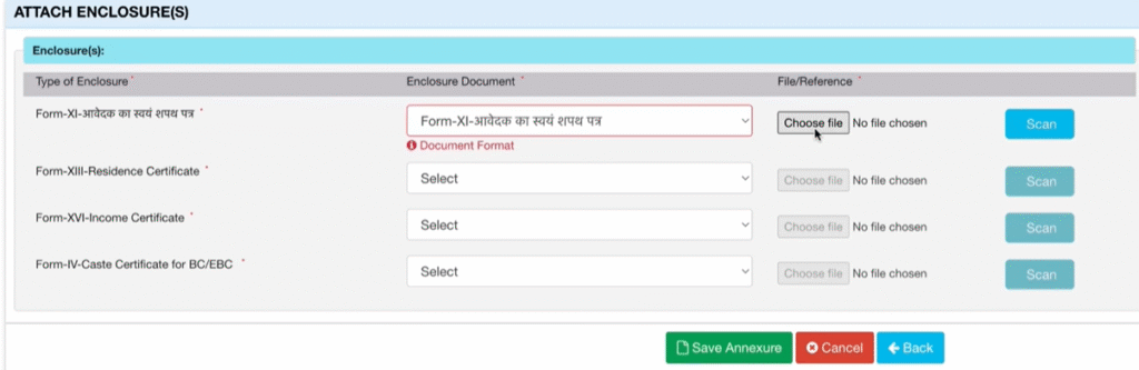 Bihar OBC NCL Certificate Online Apply