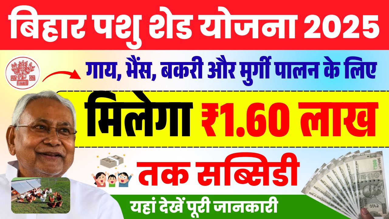 Bihar Pashu Shed Yojana 2025