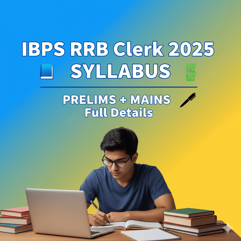 IBPS RRB Clerk Syllabus 2025