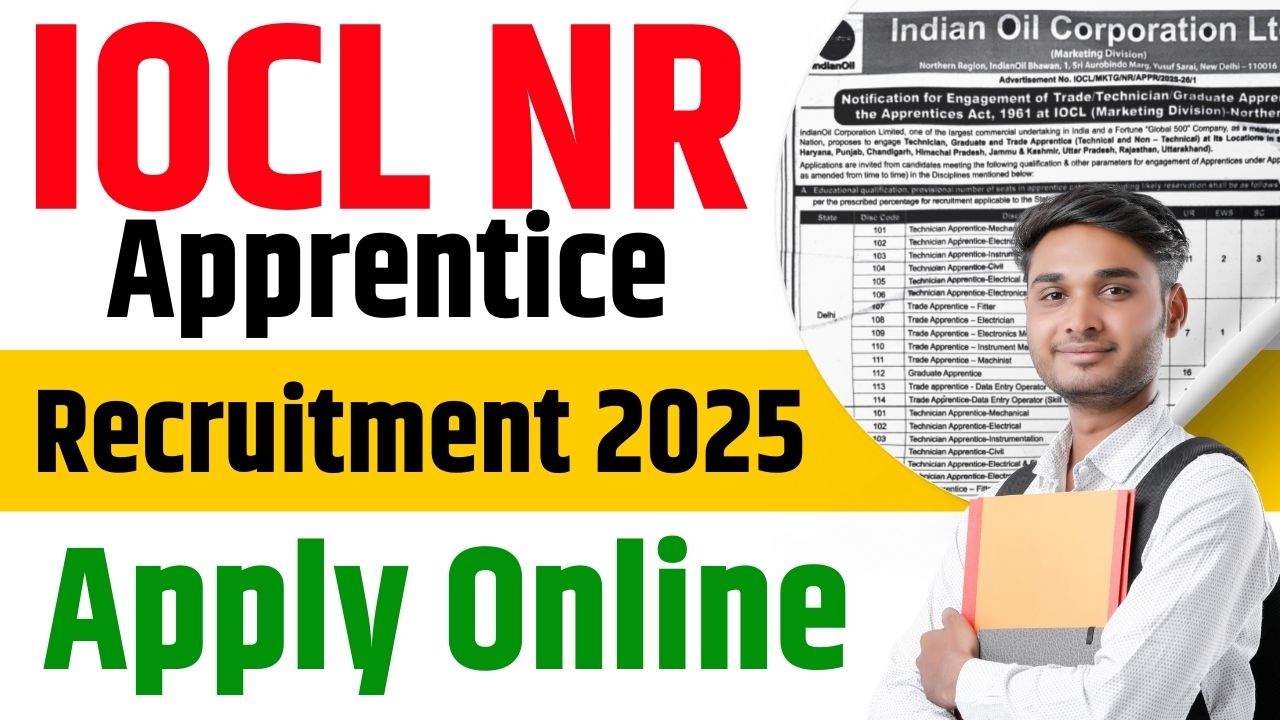 IOCL NR Apprentice Recruitment 2025