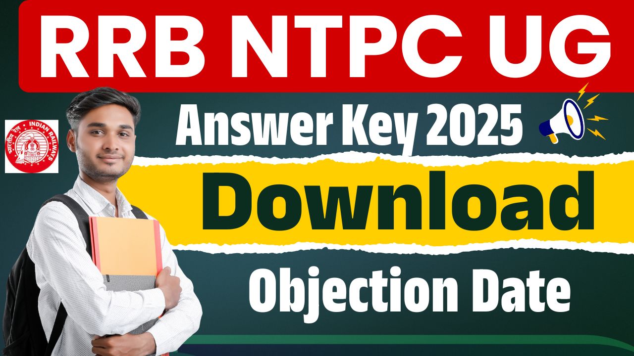 RRB NTPC UG Answer Key 2025