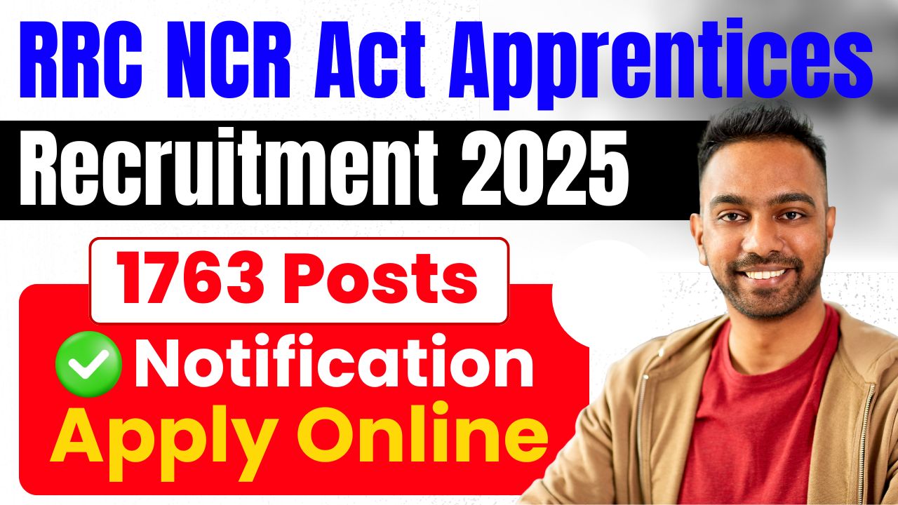 RRC NCR Act Apprentices Recruitment 2025