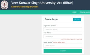 VKSU UG 3rd Semester Exam Form 2025