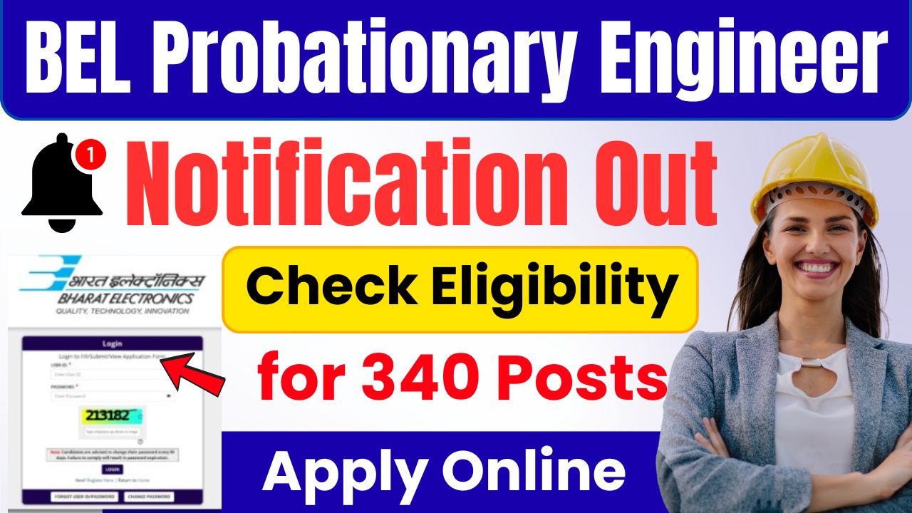 BEL Probationary Engineer Recruitment 2025