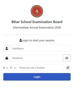 BSEB Inter Dummy Admit Card 2026