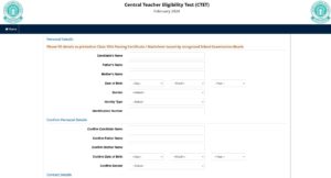 CTET Feb2026 Registration