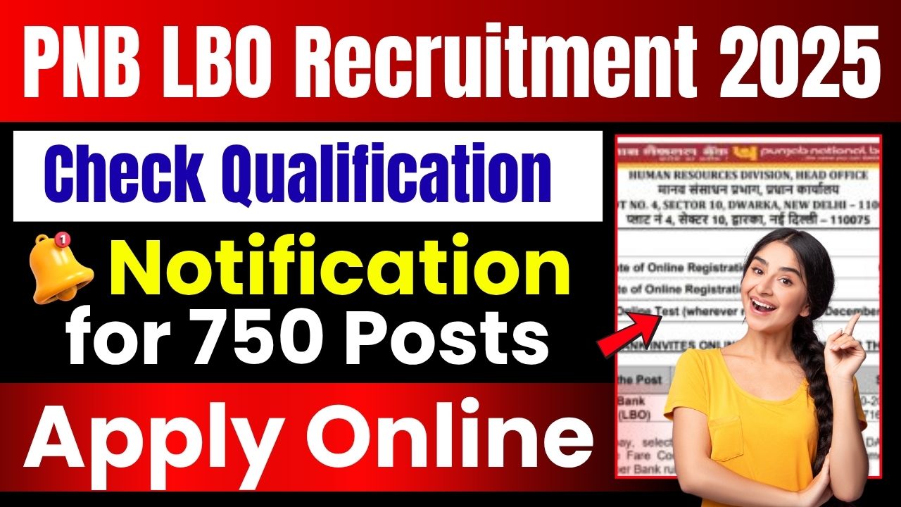 PNB LBO Recruitment 2025
