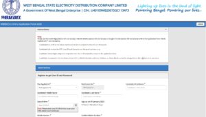 WBSEDCL Recruitment 2025 Registration