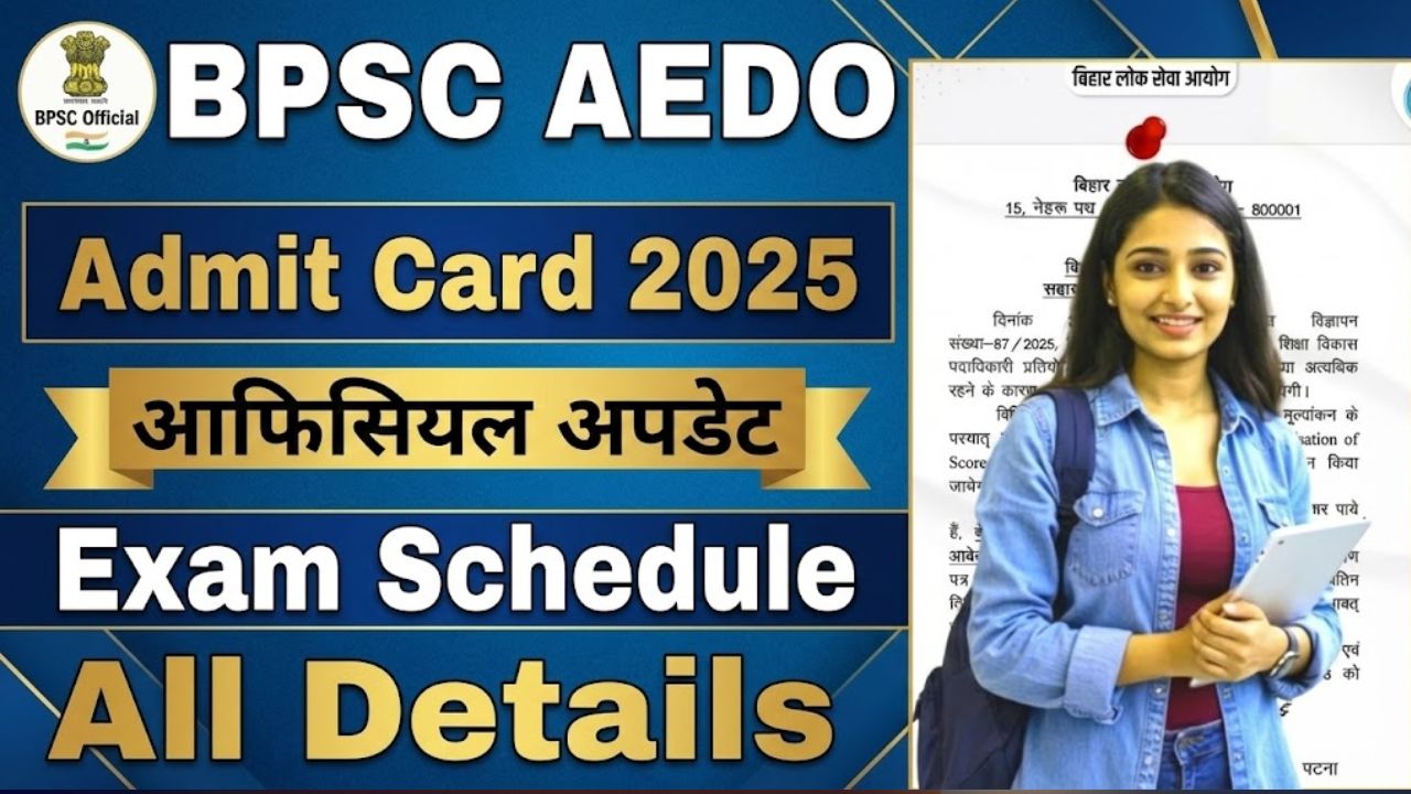 BPSC AEDO Admit Card 2025