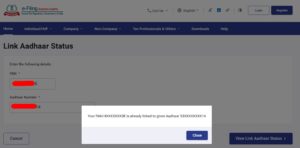How to Link PAN card with Aadhaar card
