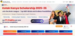 Kotak Kanya Scholarship 2025-26