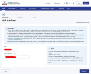 PAN Card Se Aadhar Card Link Kaise Kare