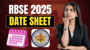 RBSE Date Sheet 2026