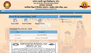 Rajasthan Pre D.El.Ed 2026