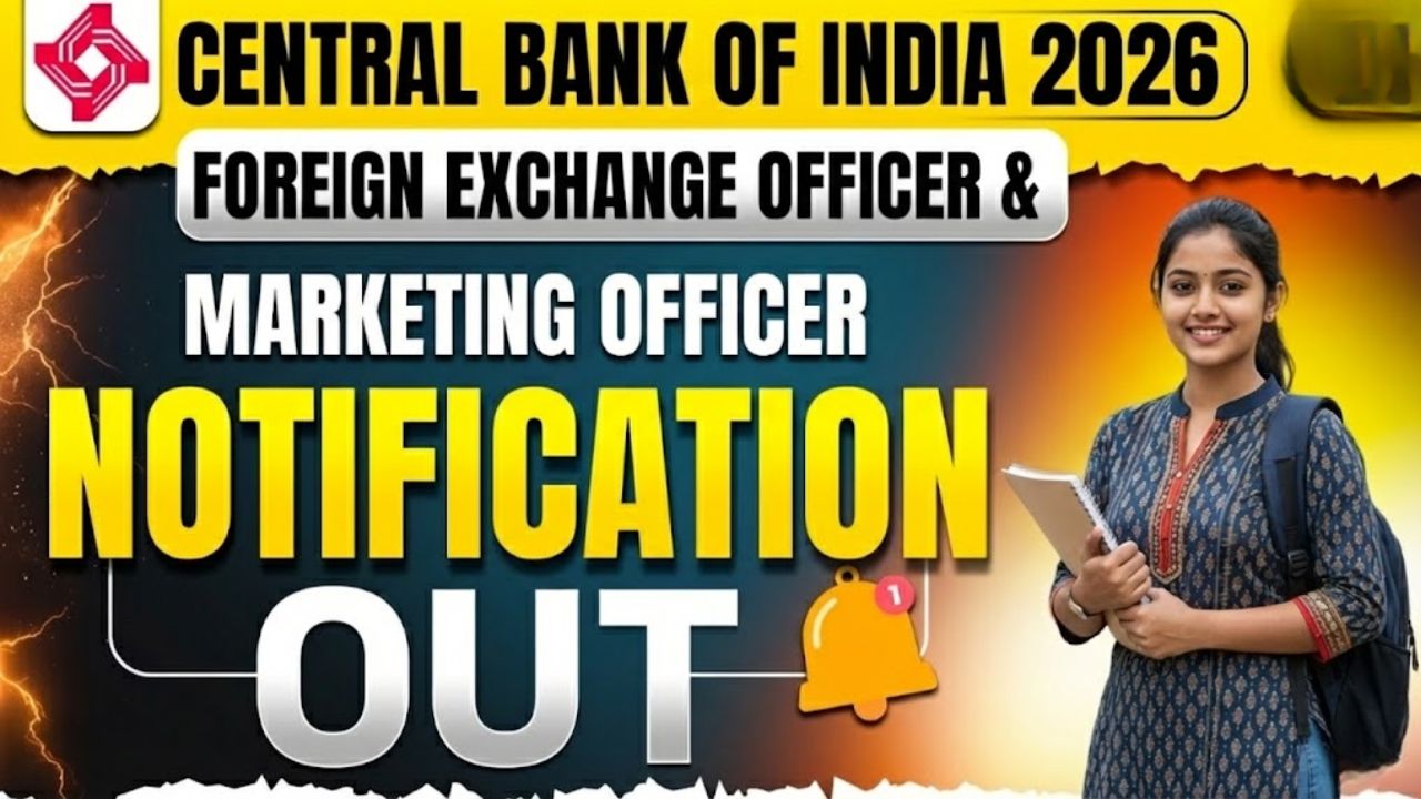 Central Bank of India Recruitment 2026