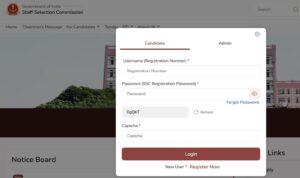 SSC MTS Self Slotting