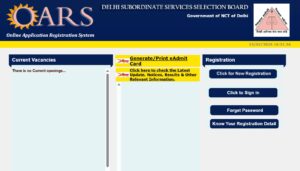 Download DSSSB PRT Admit Card 2026
