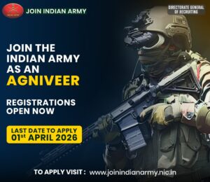 Indian Army Agniveer Recruitment 2026