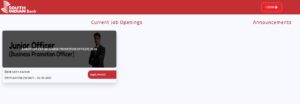 South Indian Bank Junior Officer Recruitment 2026