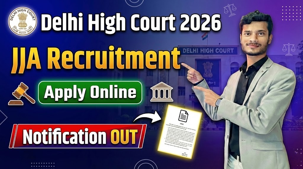 Delhi High Court JJA Recruitment 2026