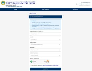 Apex Bank Assistant Recruitment 2026 Online Apply