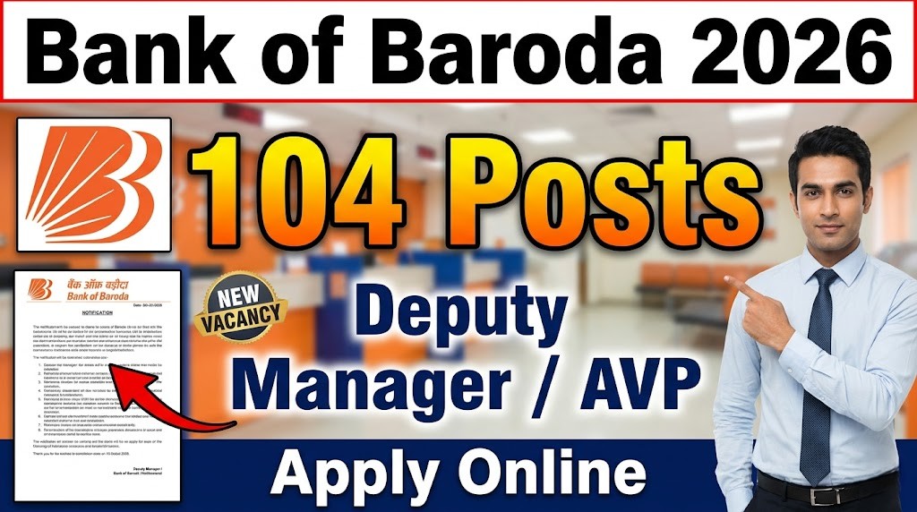 Bank of Baroda Professionals Recruitment 2026