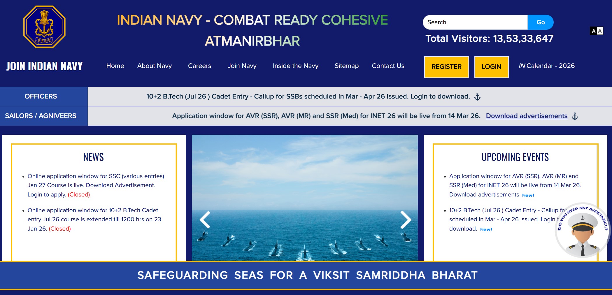 Indian Navy Agniveer Recruitment 2026