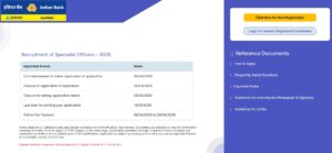 Indian Bank SO Recruitment 2026