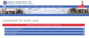 Jharkhand TET 2026 Online Apply