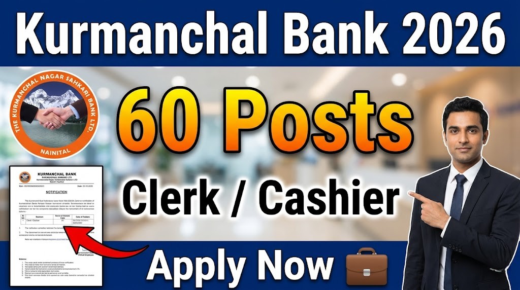 Kurmanchal Bank Clerk Recruitment 2026