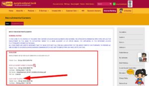 PNB Specialist Officer Recruitment 2026