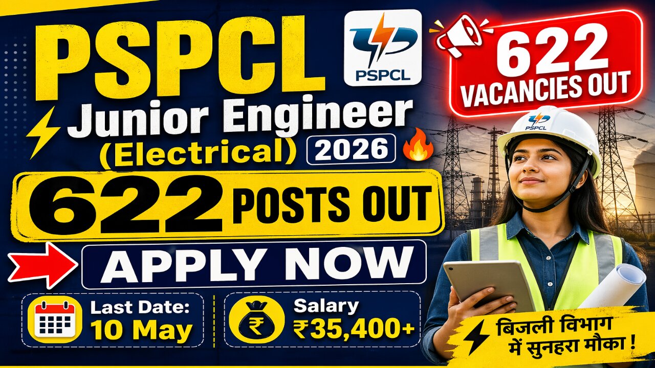 PSPCL JE Recruitment 2026