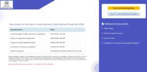 RBI JE Recruitment 2026 Online Apply