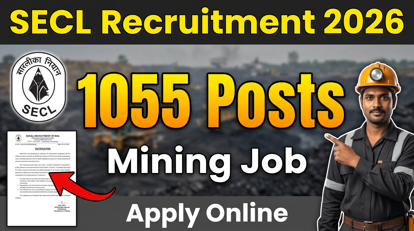 SECL Recruitment 2026