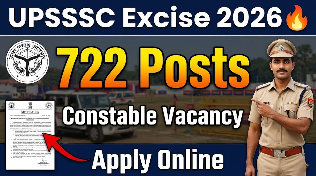 UPSSSC Excise Constable Recruitment 2026