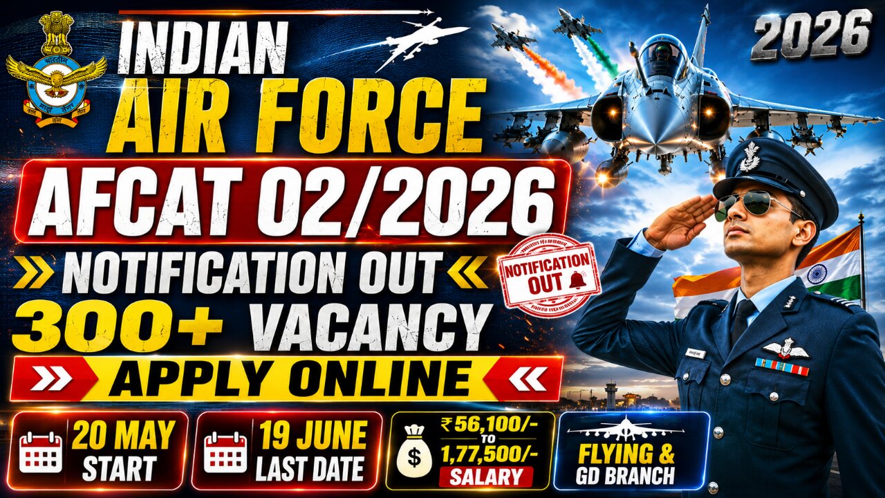 AFCAT 2 Notification 2026