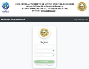 CSIR CIMFR Recruitment 2026