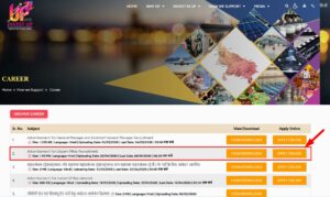 Invest UP Udyami Mitra Recruitment 2026