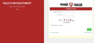 NALCO Non Executive Recruitment