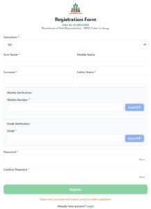 NFL Field Representative Recruitment