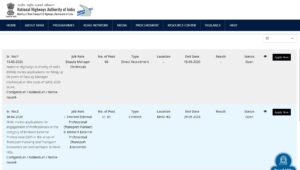 NHAI Deputy Manager Recruitment 2026