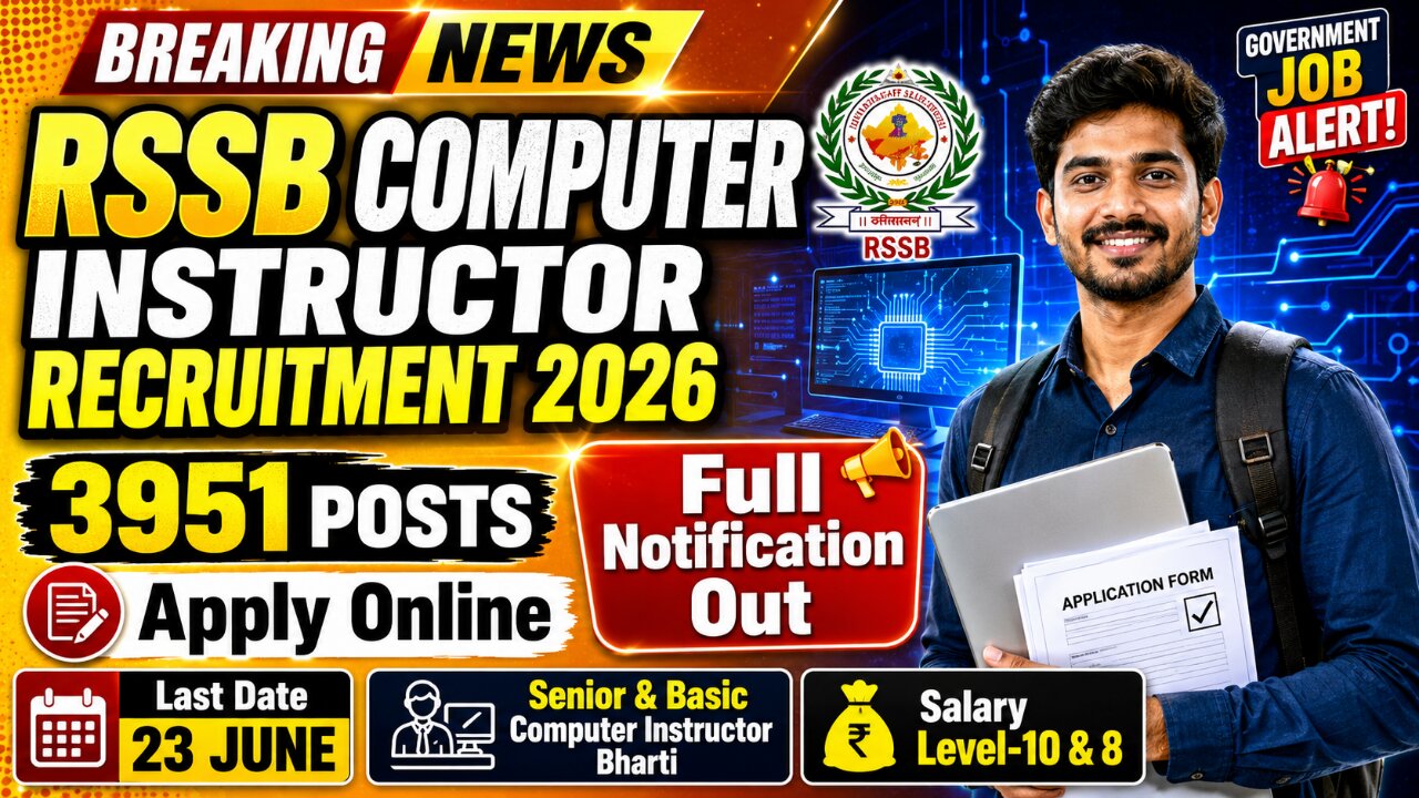 RSSB Computer Instructor Recruitment 2026