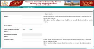 CISF ASI Paramedical Staff Recruitment 2026 Online Apply