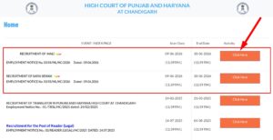 Punjab and Haryana High Court Safai Sewak and Mali Recruitment 2026